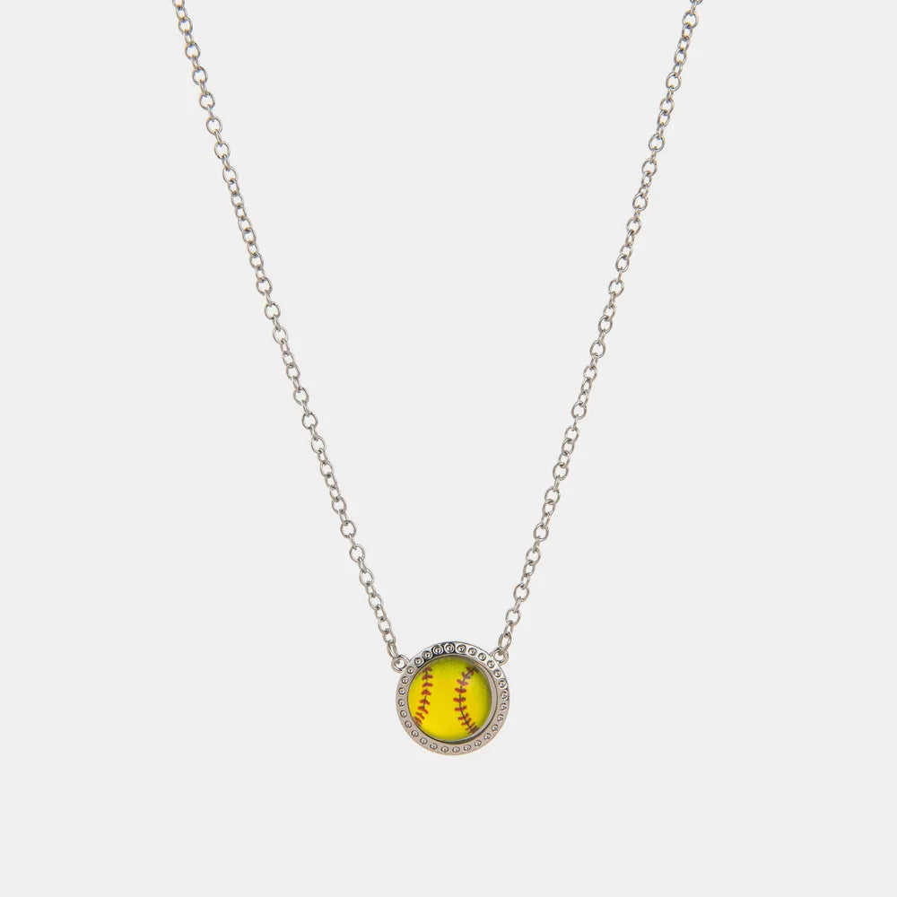 Green Baseball/Silver